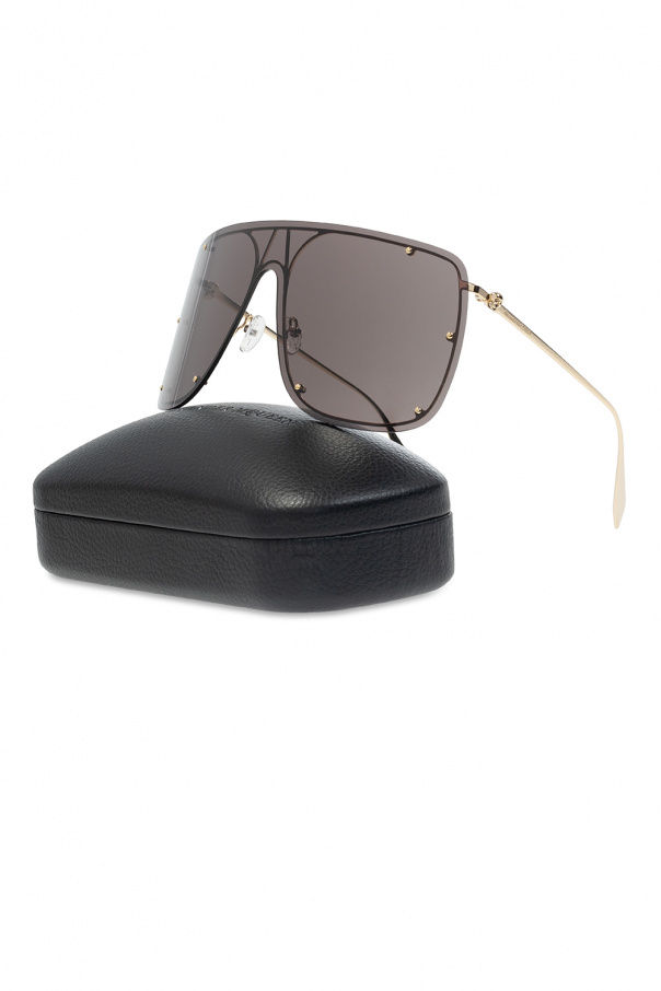 Alexander McQueen Appliquéd Scenique sunglasses