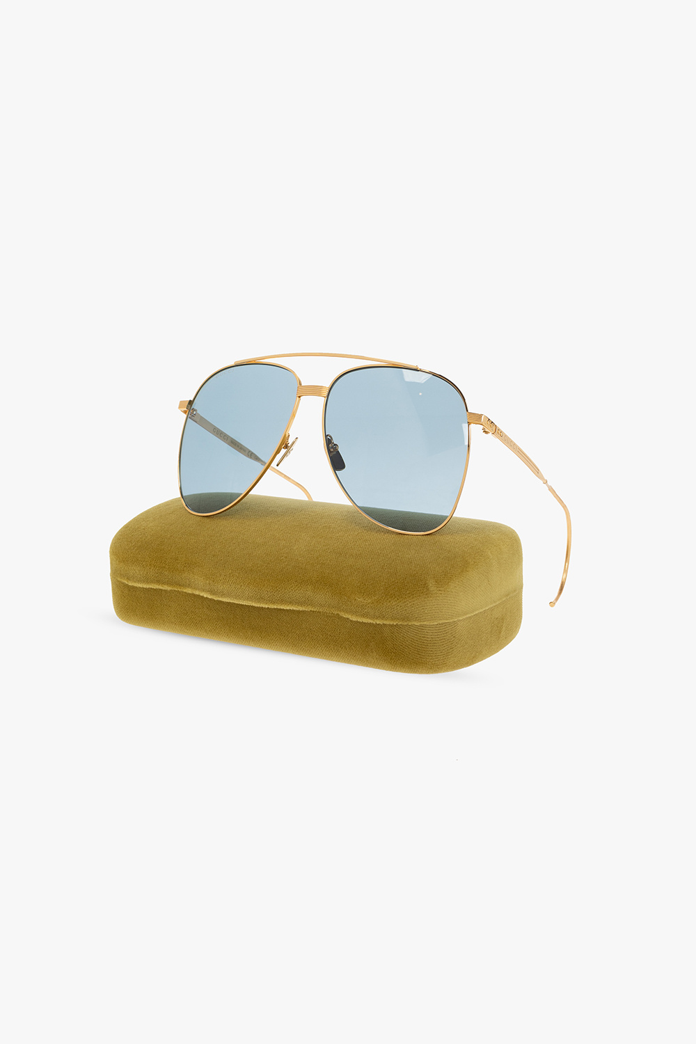 Gucci Logo-engraved sunglasses