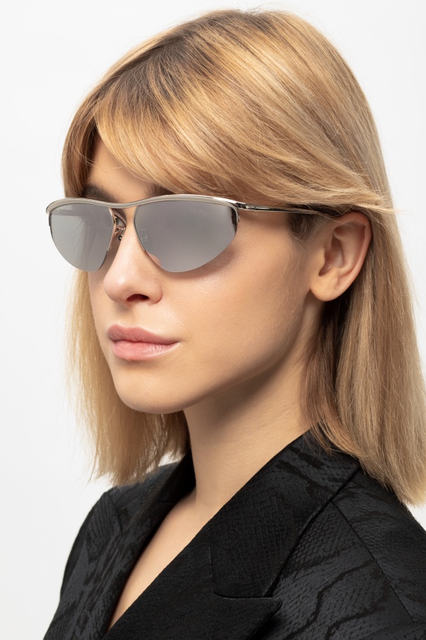 Bottega Veneta Ray-Ban Caribbean rectangular sunglasses
