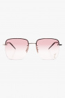Gucci Eyewear rectangular-frame logo Plazma sunglasses