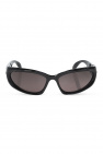 Symbole cat-eye sunglasses Weiß