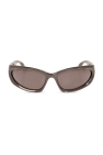 Gucci Eyewear rectangular-frame tortoiseshell sunglasses Braun