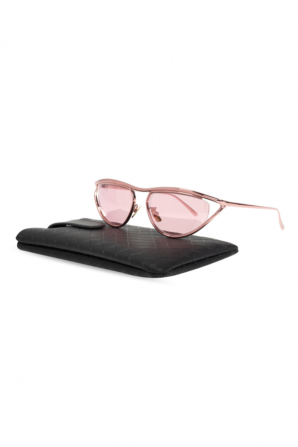 Bottega Veneta Mirror the sunglasses