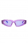 round clip-on lens Tortoise sunglasses
