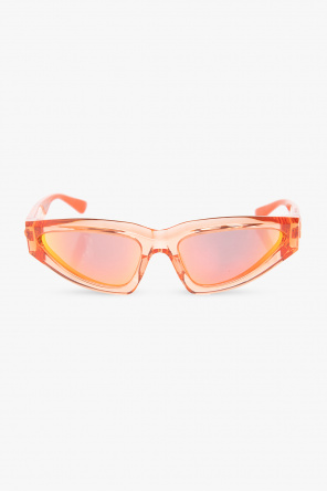 Tortoise Shell Plastic Frame Sunglasses-SPR01V