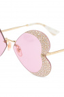 Gucci wayfarer-frame sunglasses with logo
