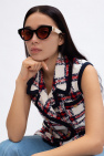 Gucci Givenchy Eyewear square-frame tortoiseshell sunglasses