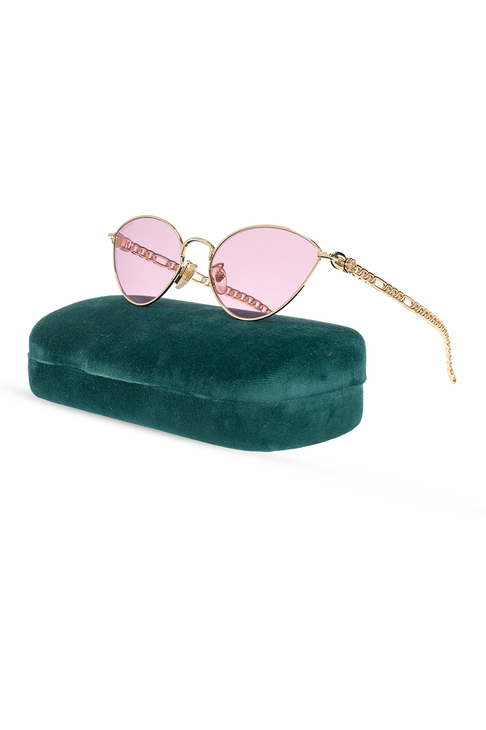 Gucci Karl Lagerfeld KL275S aviator style sunglasses