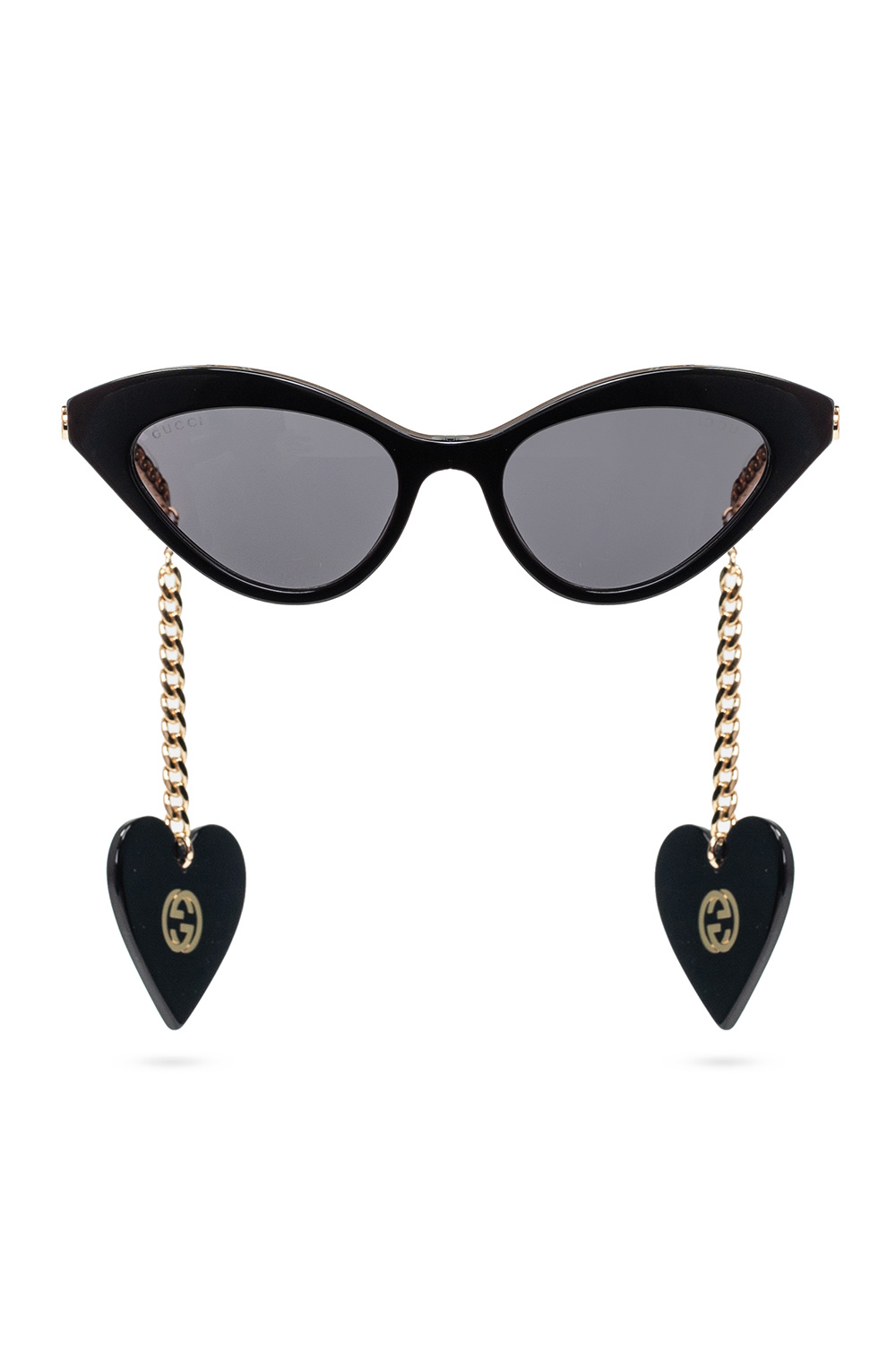 Gucci Dune London Ofren Brown Metal Aviator Style Sunglasses