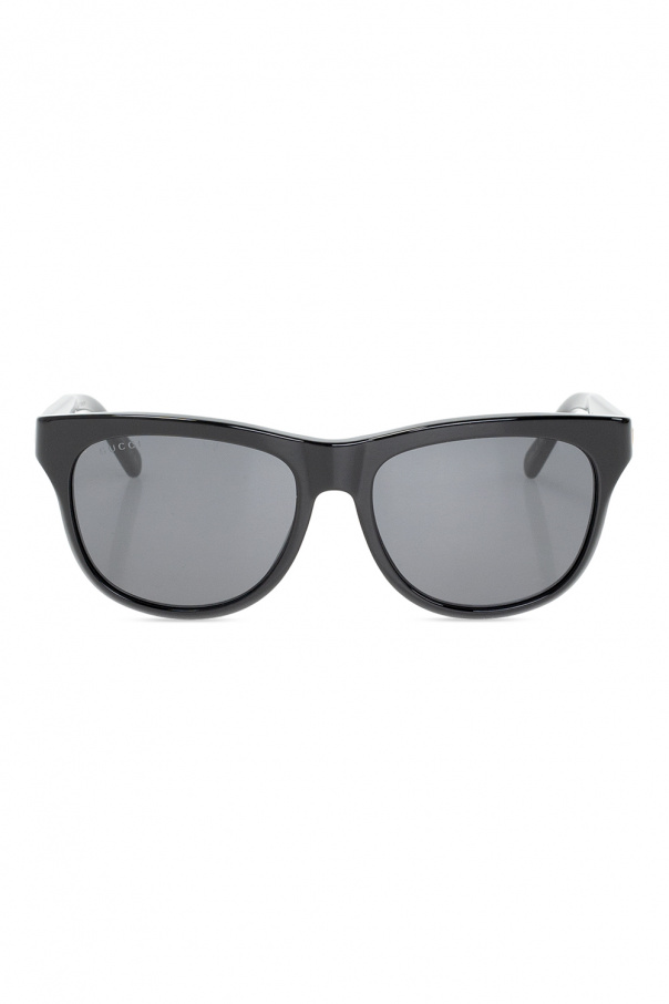 Gucci sunglasses aviator-frame with logo