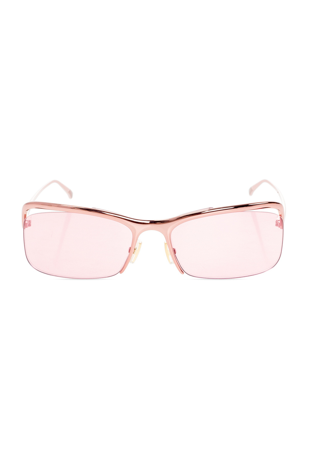 Bottega Veneta A 02G rimless sunglasses