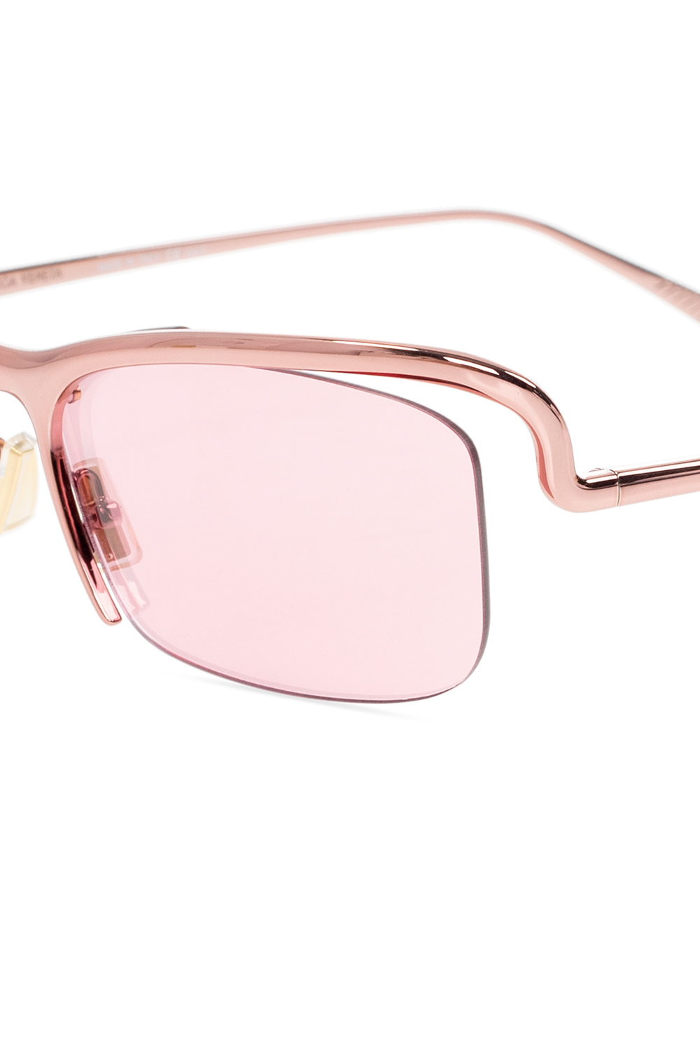 Bottega Veneta A 02G rimless sunglasses