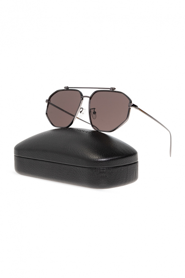 Alexander McQueen Aviator sunglasses