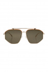 Valentino Eyewear Valentino Garavani round crystal-embellished sunglasses