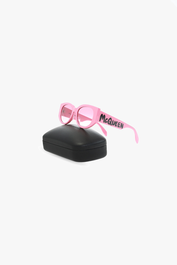 Alexander McQueen Logo-printed sunglasses