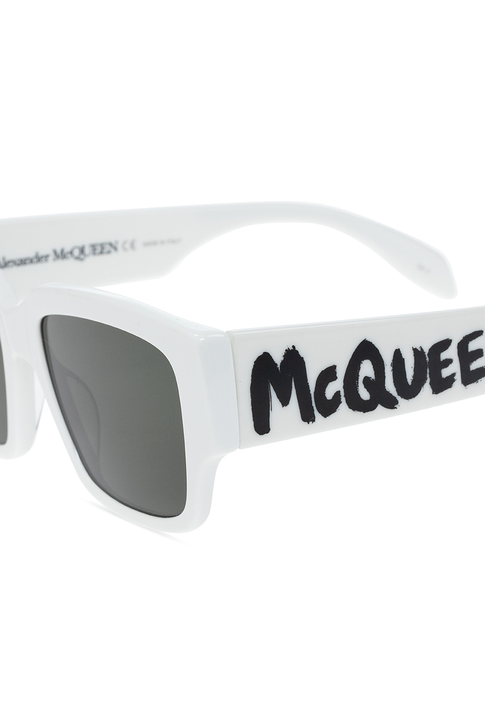 Alexander McQueen GG-lens round-frame sunglasses