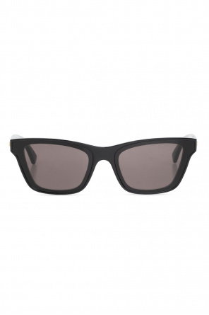 Sazzo D-frame sunglasses logo-engraved Nero