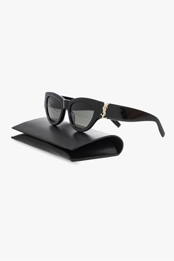 SL M 94 Cat Eye Sunglasses in Black - Saint Laurent
