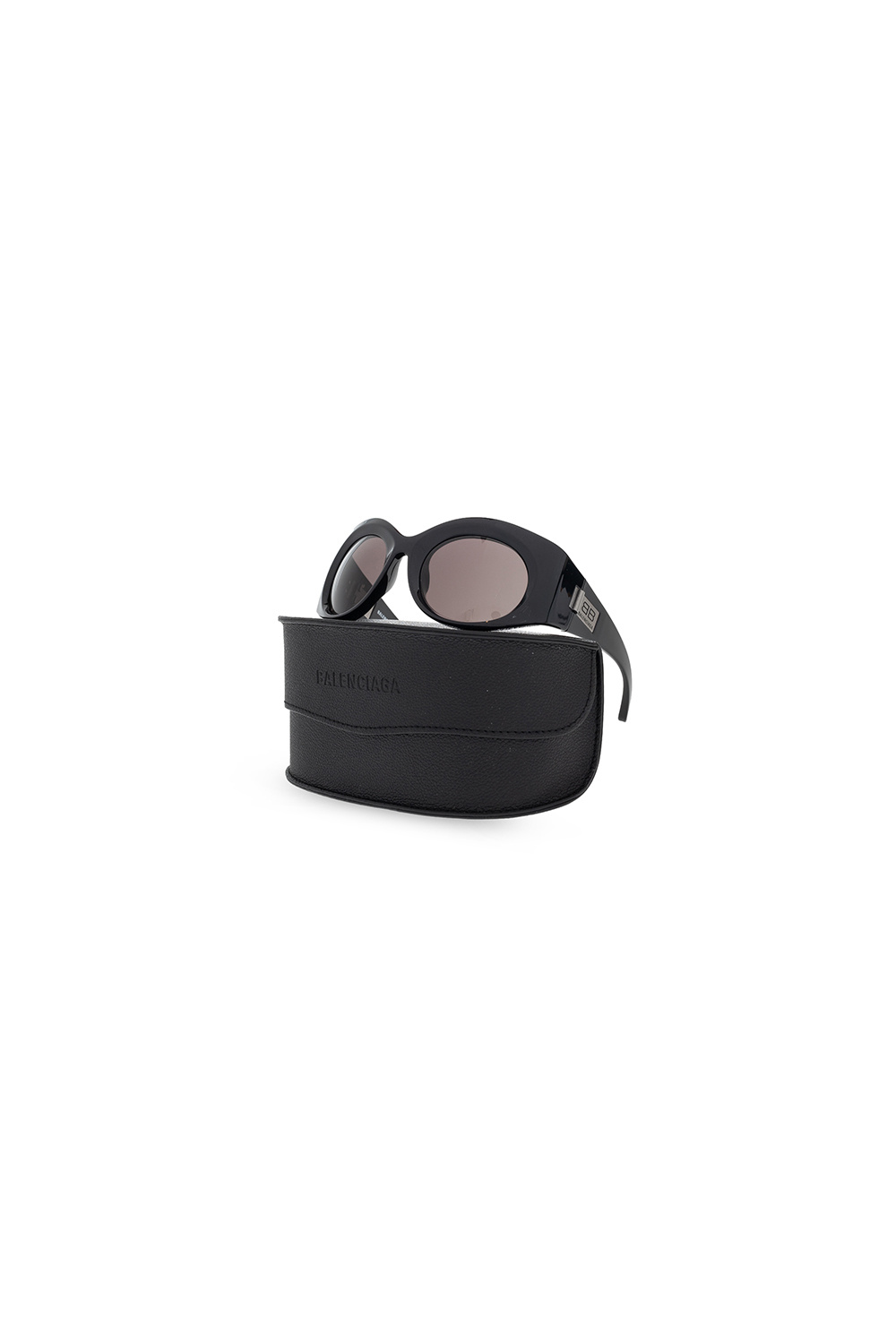 Balenciaga square-frame logo-detail sunglasses