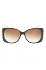 Alexander McQueen Lion square frame sunglasses oakley Nude