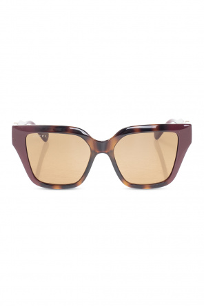 Etta D-frame sunglasses Marrone