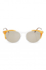 Eyewear Gros grain octagonal-frame sunglasses