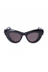 burberry kids vintage check oval sunglasses