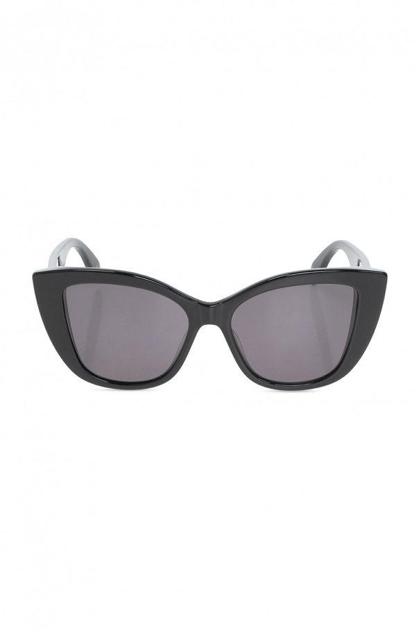 Alexander McQueen aviator-style-embellished sunglasses