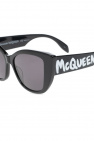 Alexander McQueen aviator-style-embellished sunglasses