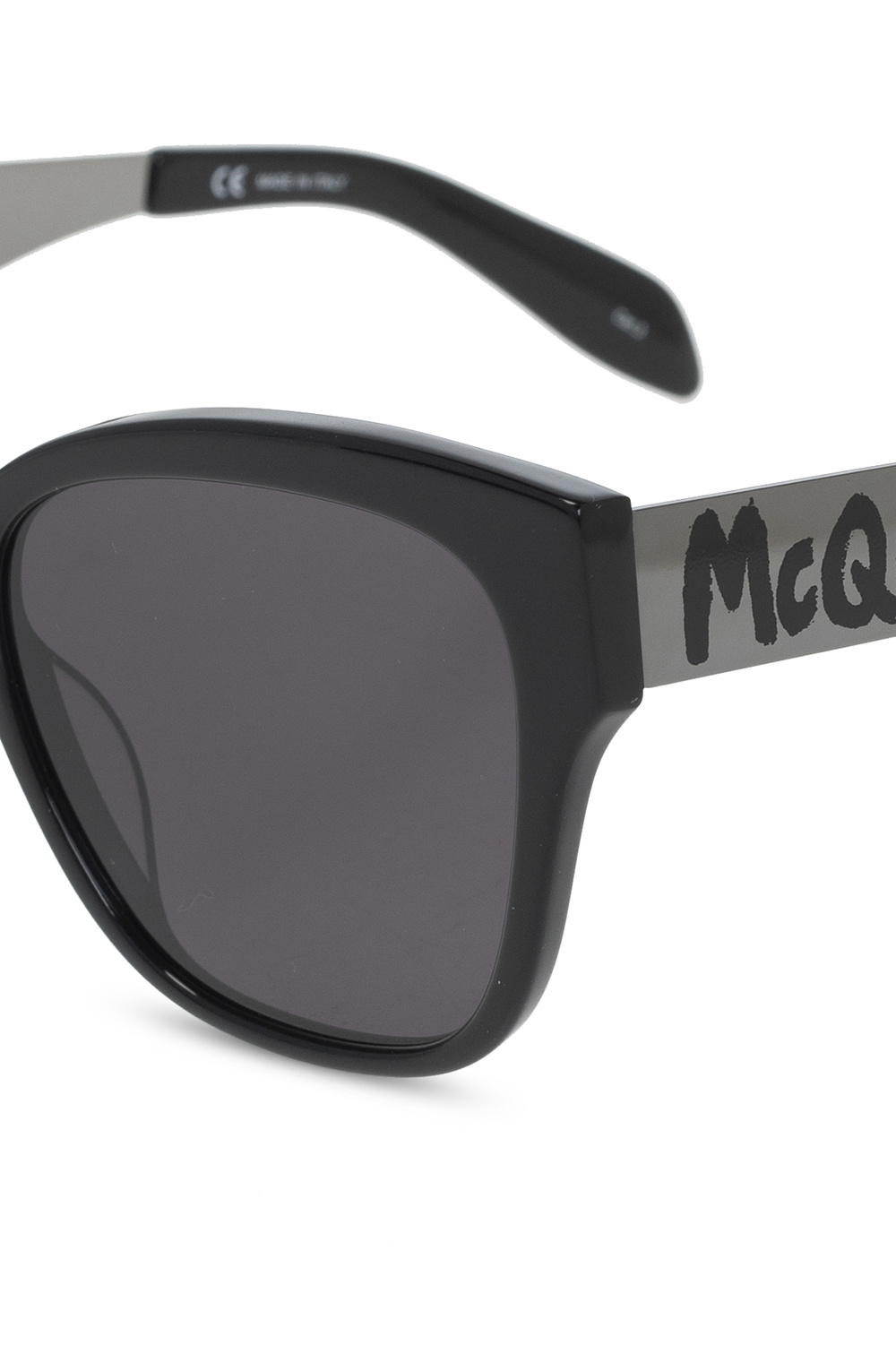 Alexander McQueen versace eyewear rectangular frame tinted sunglasses Amber item