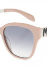 Alexander McQueen tinted sunglasses with logo