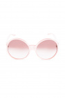 chloe eyewear beaded oval frame sunglasses Bring item