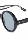 Gucci off white arthur marble effect rectagular sunglasses item