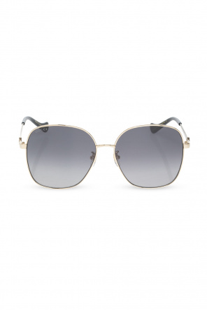 Selvedge cat-eye frame sunglasses