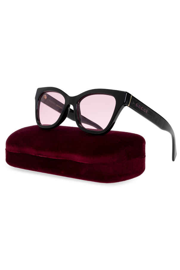 Gucci Jacquemus Yauco geometric-frame sunglasses