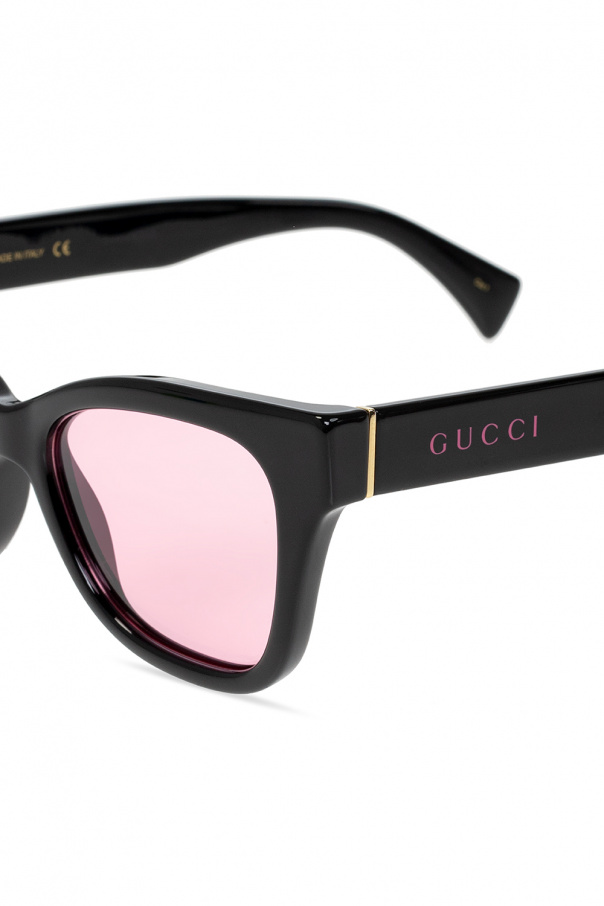 Gucci Jacquemus Yauco geometric-frame sunglasses