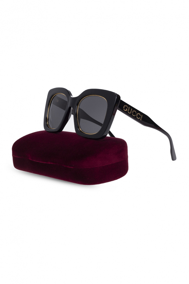 Gucci Blenders sunglasses with logo