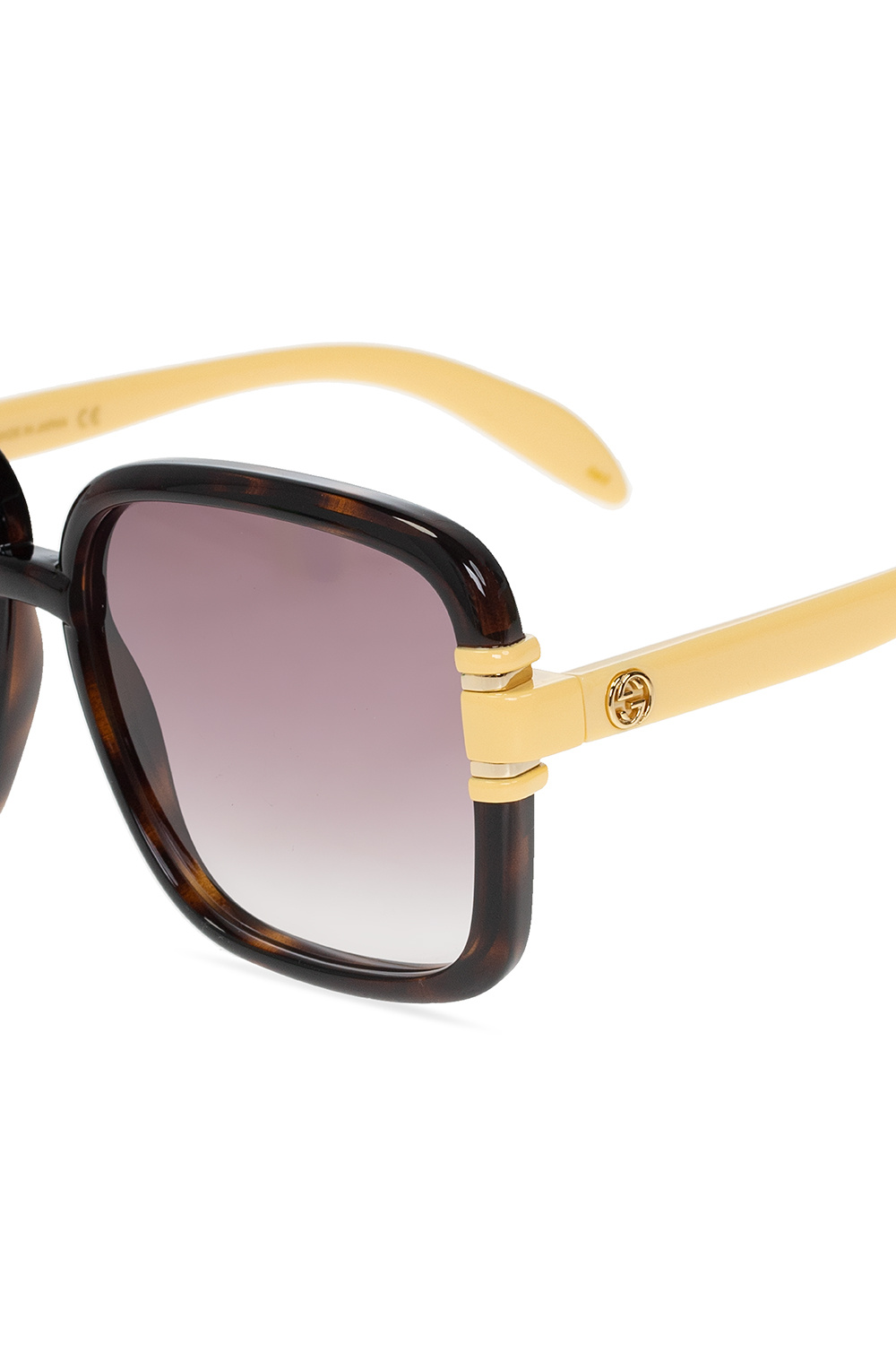 Gucci Linda Farrow Olivia round-frame sunglasses