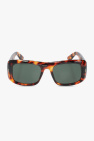 s tortoiseshell aviator-frame sunglasses