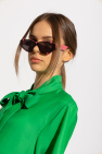 Bottega Veneta spin sunglasses with appliqué