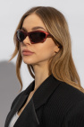 Balenciaga BURGUNDY ‘Bat‘ sunglasses