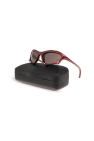 Balenciaga BURGUNDY ‘Bat‘ sunglasses