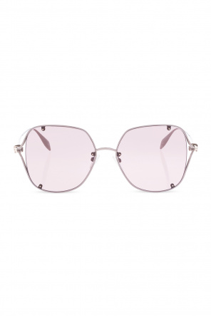 Top Bar Transparent Frame Sunglasses Sunglasses