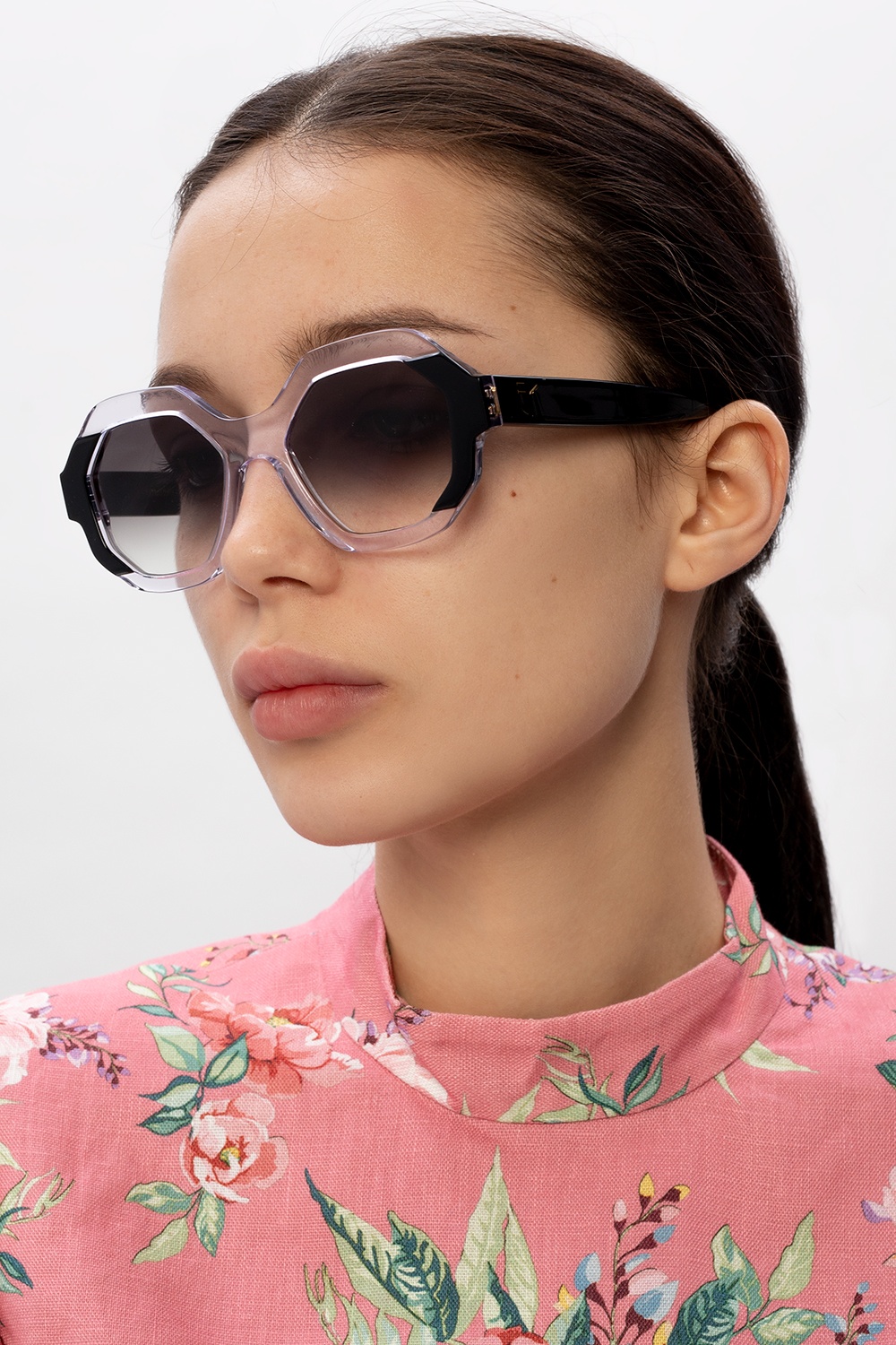 Emmanuelle Khanh Sunglasses with logo