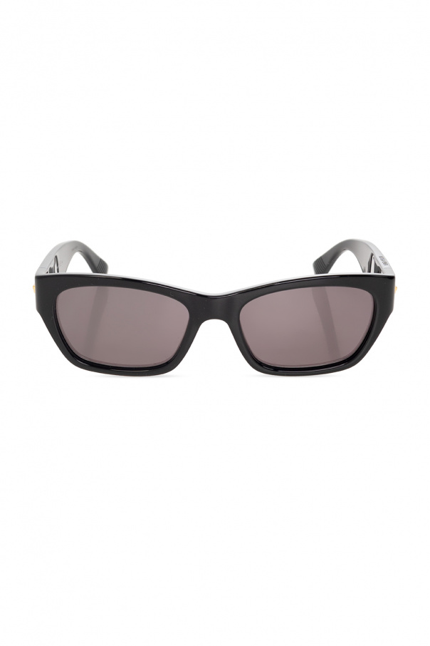 Bottega Veneta H42 foldable round sunglasses Oro