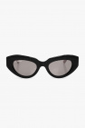 River Island square glam sunglasses in black