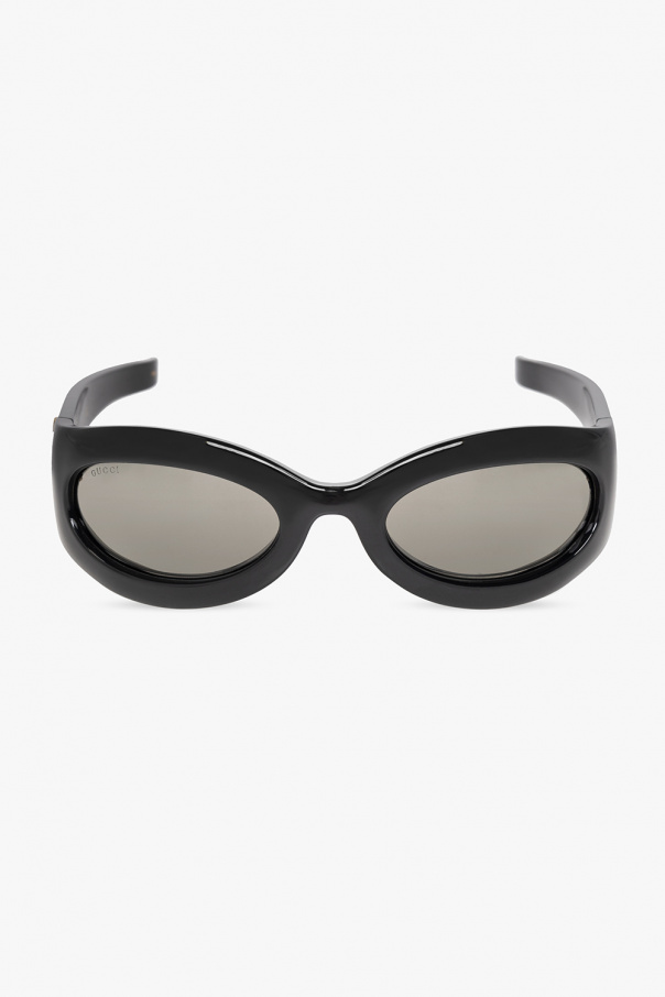 Gucci sunglasses aviator-frame with logo