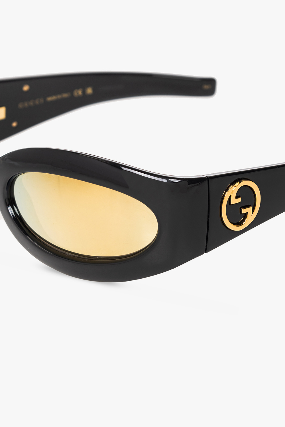 Gucci Eyewear Step injection aviator-frame sunglasses