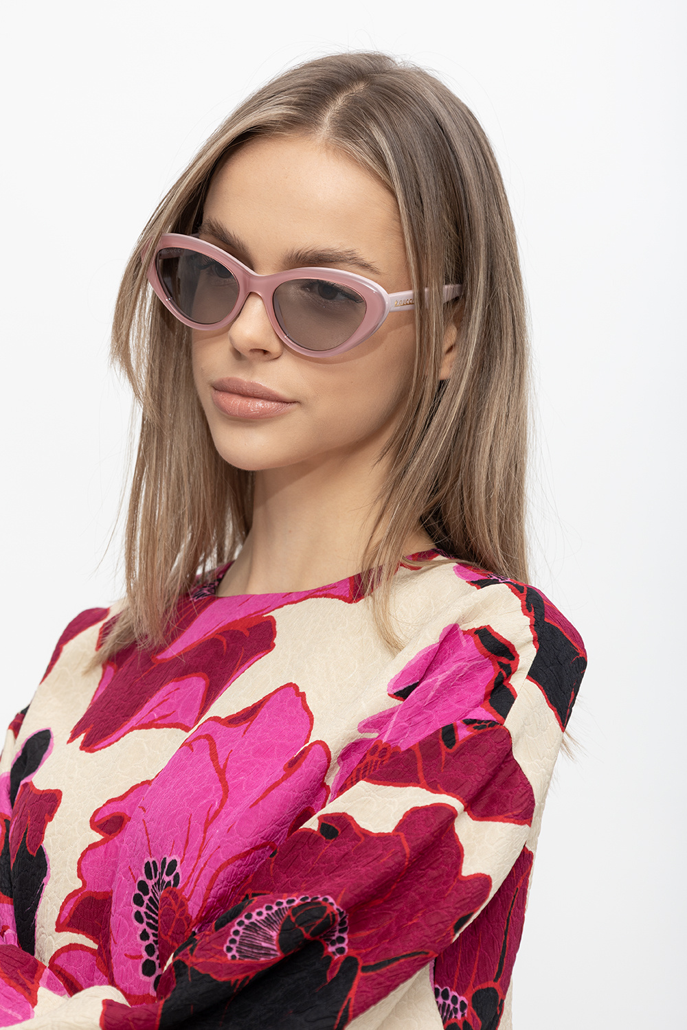 Pink Cat-eye sunglasses Gucci - Vitkac GB