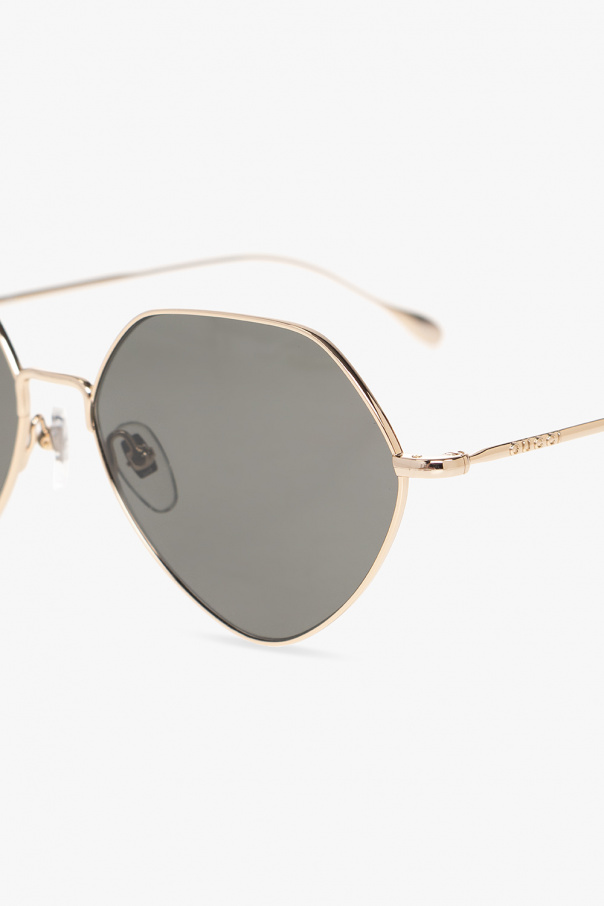 Gucci Logo-engraved sunglasses